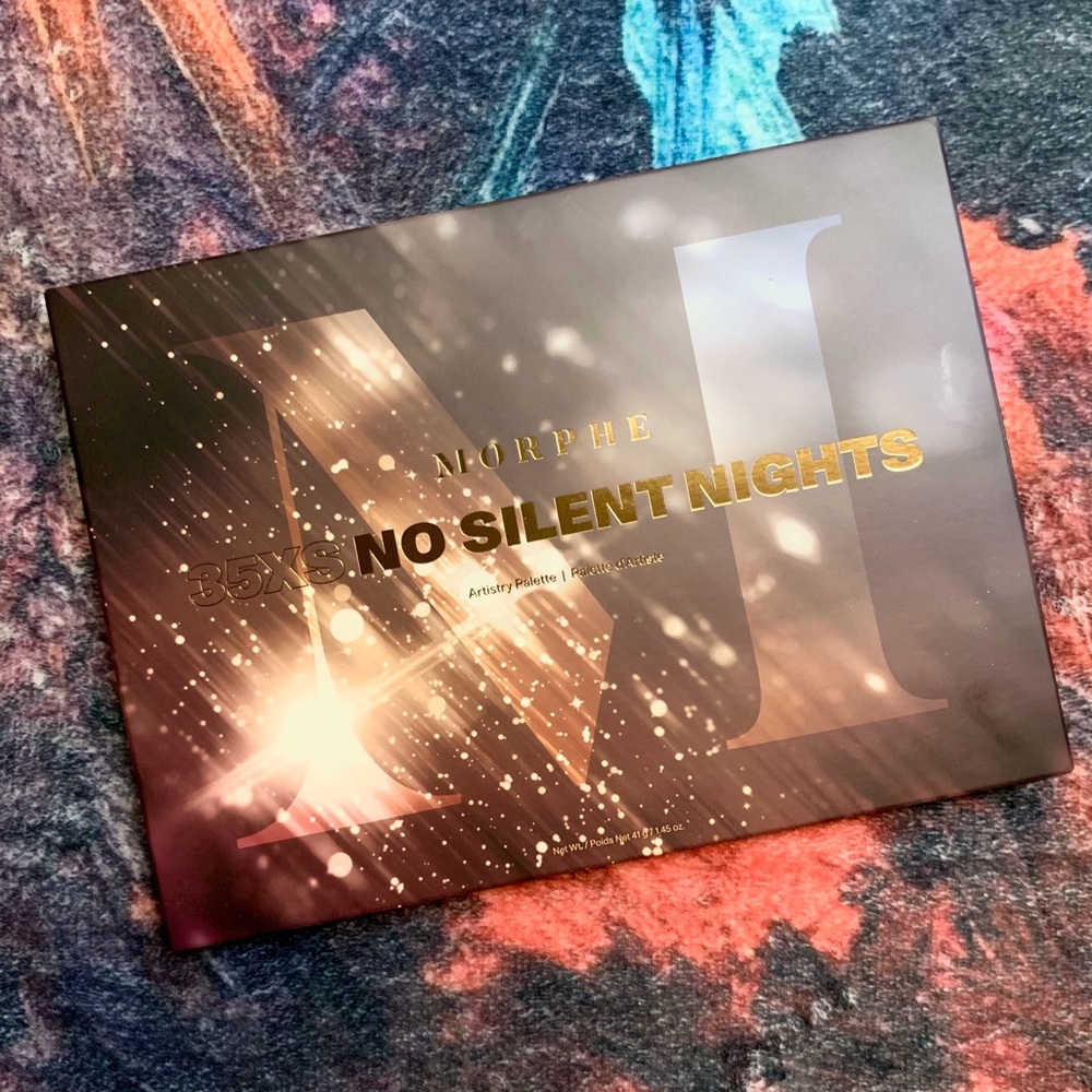 💛 Morphe 35XS No Silent Nights Artistry Palette - NWT